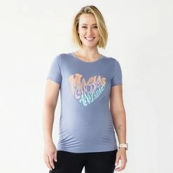 Maternity Sonoma Goods For Life® Fitted Crewneck Graphic Tee Grateful Mama -Sonoma Goods For Life shop unnamed file 13588