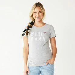 Maternity Sonoma Goods For Life® Fitted Crewneck Graphic Tee Grateful Mama -Sonoma Goods For Life shop unnamed file 13590