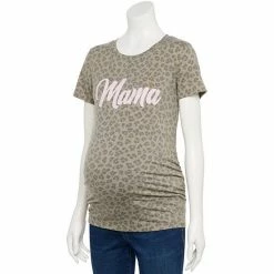 Maternity Sonoma Goods For Life® Fitted Crewneck Graphic Tee Grateful Mama -Sonoma Goods For Life shop unnamed file 13593