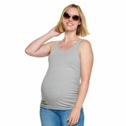 Maternity Sonoma Goods For Life® Essential Tank Vital White