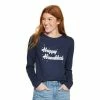 Women's Sonoma Goods For Life® Long Sleeve Holiday Graphic Tee Merry Christmas Gray -Sonoma Goods For Life shop unnamed file 1363
