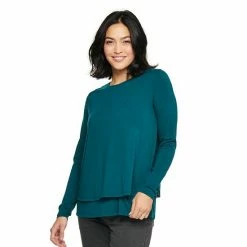 Maternity Sonoma Goods For Life® Nursing Long Sleeve Tee Ceramic Rose -Sonoma Goods For Life shop unnamed file 13645