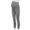 Maternity Sonoma Goods For Life® Side Pocket Over-the-Belly Leggings Gray -Sonoma Goods For Life shop unnamed file 13661