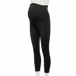 Maternity Sonoma Goods For Life® Side Pocket Over-the-Belly Leggings Gray -Sonoma Goods For Life shop unnamed file 13663