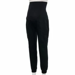 Maternity Sonoma Goods For Life® Over-the-Belly Twill Jogger Pants Army Green -Sonoma Goods For Life shop unnamed file 13671