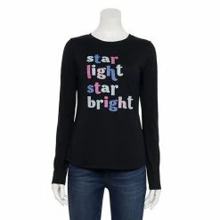 Women's Sonoma Goods For Life® Long Sleeve Holiday Graphic Tee Merry Christmas Gray -Sonoma Goods For Life shop unnamed file 1368