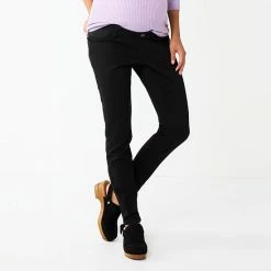 Maternity Sonoma Goods For Life® Side Panel Belly Band Jeggings Dark Wash -Sonoma Goods For Life shop unnamed file 13680