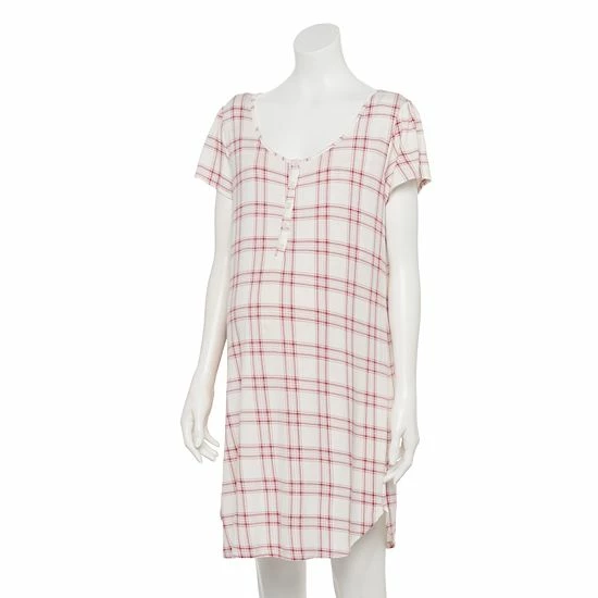 Maternity Sonoma Goods For Life® Henley Nursing Nightgown Blue Dot 3 Maternity Sonoma Goods For Life® Henley Nursing Nightgown Blue Dot