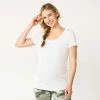Maternity Sonoma Goods For Life® Essential Scoopneck Tee Black -Sonoma Goods For Life shop unnamed file 13719