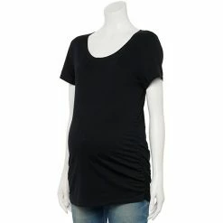 Maternity Sonoma Goods For Life® Essential Scoopneck Tee Black 25 Maternity Sonoma Goods For Life® Essential Scoopneck Tee Black -Sonoma Goods For Life shop unnamed file 13722