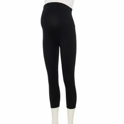 Maternity Sonoma Goods For Life® Over-The-Belly Cropped Leggings Grey -Sonoma Goods For Life shop unnamed file 13770