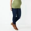 Maternity Sonoma Goods For Life® Over-The-Belly Cropped Straight-Leg Jeans Destructed Light Wash -Sonoma Goods For Life shop unnamed file 13776