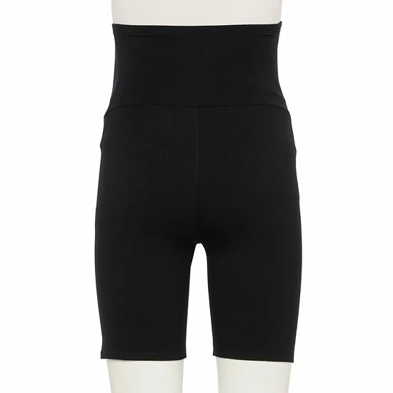 Maternity Sonoma Goods For Life® Over-The-Belly Bike Shorts Black 4 Maternity Sonoma Goods For Life® Over-The-Belly Bike Shorts Black - Image 2