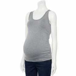 Maternity Sonoma Goods For Life® Seamless Tank Pitch Black -Sonoma Goods For Life shop unnamed file 13874