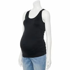Maternity Sonoma Goods For Life® Seamless Tank Pitch Black -Sonoma Goods For Life shop unnamed file 13875