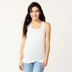 Maternity Sonoma Goods For Life® Seamless Tank Pitch Black -Sonoma Goods For Life shop unnamed file 13876