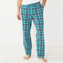 Men's Sonoma Goods For Life® Plaid Knit Pajama Pants Navy Herringbone -Sonoma Goods For Life shop unnamed file 1394