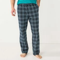 Men's Sonoma Goods For Life® Plaid Knit Pajama Pants Navy Herringbone -Sonoma Goods For Life shop unnamed file 1398