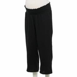 Maternity Sonoma Goods For Life® Smocked Double Weave Pants Stripe -Sonoma Goods For Life shop unnamed file 13991