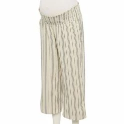 Maternity Sonoma Goods For Life® Smocked Double Weave Pants Stripe -Sonoma Goods For Life shop unnamed file 13992
