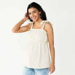 Maternity Sonoma Goods For Life® Tie-Shoulder Babydoll Top Rustic 10 Maternity Sonoma Goods For Life® Tie-Shoulder Babydoll Top Rustic -Sonoma Goods For Life shop unnamed file 14029