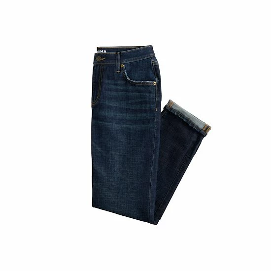 Women's Sonoma Goods For Life® High-Waisted Boyfriend Jeans Rinse 5 Women's Sonoma Goods For Life® High-Waisted Boyfriend Jeans Rinse - Image 3