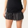 Maternity Sonoma Goods For Life® Smocked Shorts Pitch Black -Sonoma Goods For Life shop unnamed file 14035