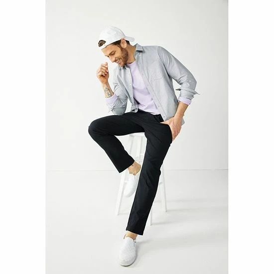 Men's Sonoma Goods For Life® Regular-Fit Flexwear Outdoor Pants Black Luxe 5 Men's Sonoma Goods For Life® Regular-Fit Flexwear Outdoor Pants Black Luxe - Image 3