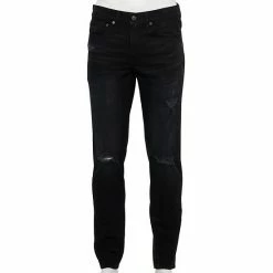Men's Sonoma Goods For Life® Slim-Fit Stretch Jeans Black Destruction -Sonoma Goods For Life shop unnamed file 14133