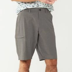 Men's Sonoma Goods For Life® 10-Inch Tech Cargo Shorts Gray 25 Men's Sonoma Goods For Life® 10-Inch Tech Cargo Shorts Gray -Sonoma Goods For Life shop unnamed file 14181