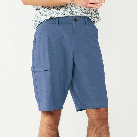 Men's Sonoma Goods For Life® 10-Inch Tech Cargo Shorts Gray 16 Men's Sonoma Goods For Life® 10-Inch Tech Cargo Shorts Gray - Image 14