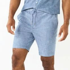 Men's Sonoma Goods For Life® Pull-On 9-inch Shorts Chambray -Sonoma Goods For Life shop unnamed file 14198