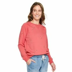Women's Sonoma Goods For Life® Everyday Crewneck Sweatshirt Gold Ditsy -Sonoma Goods For Life shop unnamed file 14223