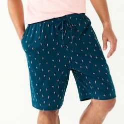 Men's Sonoma Goods For Life® Knit Pajama Shorts Blue Fishing Beach -Sonoma Goods For Life shop unnamed file 14239