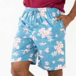Men's Sonoma Goods For Life® Knit Pajama Shorts Blue Fishing Beach -Sonoma Goods For Life shop unnamed file 14241