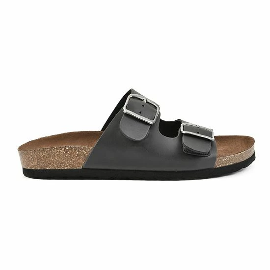 Sonoma Goods For Life® Artwork Women's Leather Sandals Black 4 Sonoma Goods For Life® Artwork Women's Leather Sandals Black - Image 2