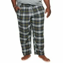 Big & Tall Sonoma Goods For Life® Flannel Pajama Pants Olive Camo -Sonoma Goods For Life shop unnamed file 14290