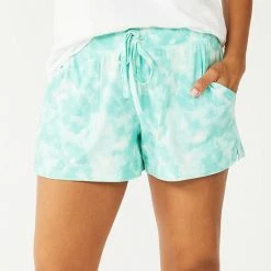 Women's Sonoma Goods For Life® Pajama Shorts Aqua Sky -Sonoma Goods For Life shop unnamed file 14308