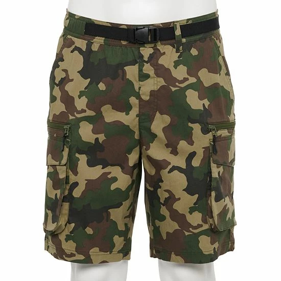 Men's Sonoma Goods For Life® Belted Outdoor Cargo Shorts Black Camo 9 Men's Sonoma Goods For Life® Belted Outdoor Cargo Shorts Black Camo - Image 7