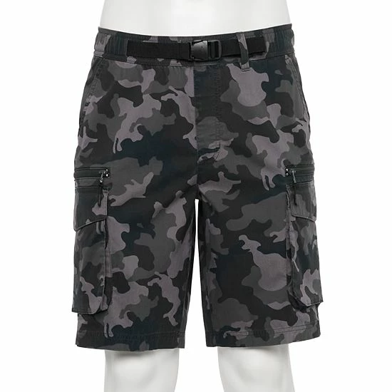 Men's Sonoma Goods For Life® Belted Outdoor Cargo Shorts Black Camo 13 Men's Sonoma Goods For Life® Belted Outdoor Cargo Shorts Black Camo - Image 11
