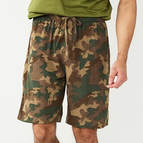 Men's Sonoma Goods For Life® Seriously Soft Pajama Shorts Dark Teal Sd 6 Men's Sonoma Goods For Life® Seriously Soft Pajama Shorts Dark Teal Sd - Image 4