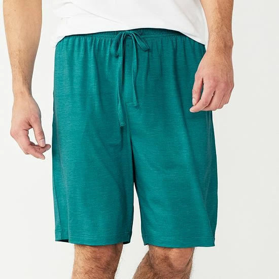 Men's Sonoma Goods For Life® Seriously Soft Pajama Shorts Dark Teal Sd 11 Men's Sonoma Goods For Life® Seriously Soft Pajama Shorts Dark Teal Sd - Image 9
