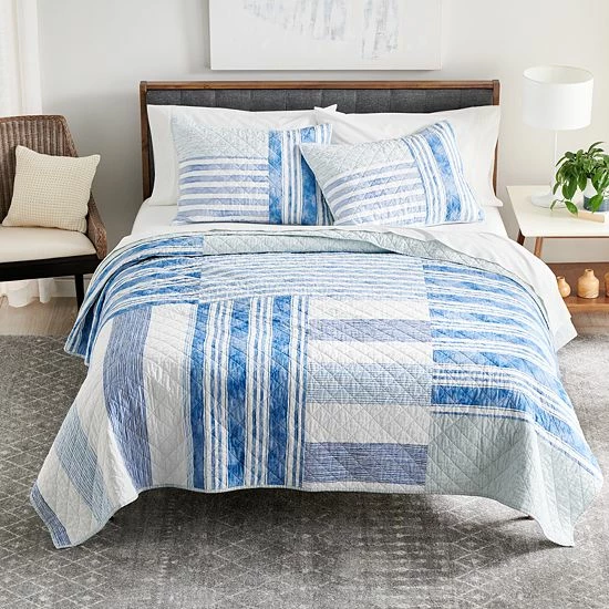 Sonoma Goods For Life® New Traditions Aberdeen Patchwork Quilt Or Shams 3 Sonoma Goods For Life® New Traditions Aberdeen Patchwork Quilt Or Shams