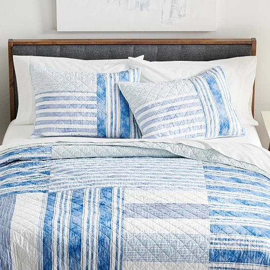 Sonoma Goods For Life® New Traditions Aberdeen Patchwork Quilt Or Shams 5 Sonoma Goods For Life® New Traditions Aberdeen Patchwork Quilt Or Shams - Image 3