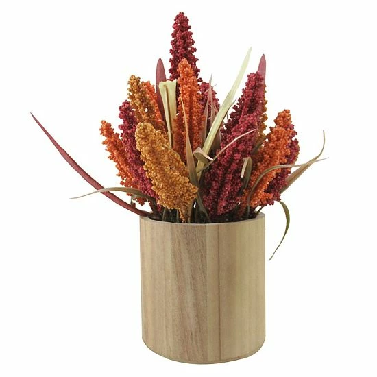 Sonoma Goods For Life® Faux Tricolor Wood Potted Arrangement 3 Sonoma Goods For Life® Faux Tricolor Wood Potted Arrangement