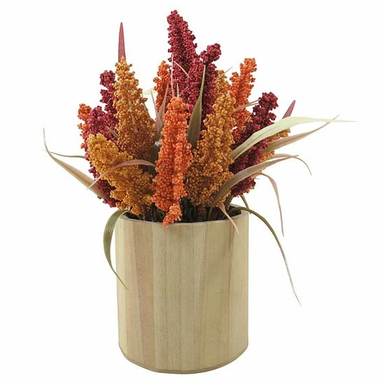 Sonoma Goods For Life® Faux Tricolor Wood Potted Arrangement 4 Sonoma Goods For Life® Faux Tricolor Wood Potted Arrangement - Image 2