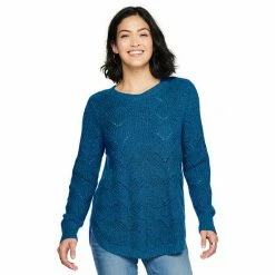 Women's Sonoma Goods For Life® Cozy Wave-Stitch Crewneck Sweater Black 29 Women's Sonoma Goods For Life® Cozy Wave-Stitch Crewneck Sweater Black -Sonoma Goods For Life shop unnamed file 14542