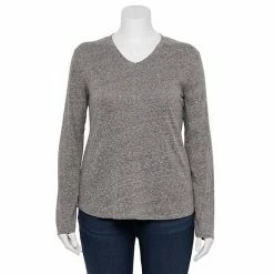 Plus Size Sonoma Goods For Life® Favorite V-Neck Long-Sleeve Tee White 34 Plus Size Sonoma Goods For Life® Favorite V-Neck Long-Sleeve Tee White -Sonoma Goods For Life shop unnamed file 14597