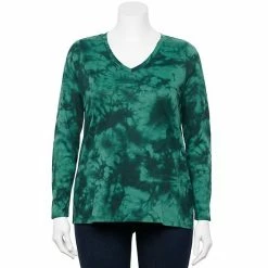 Plus Size Sonoma Goods For Life® Favorite V-Neck Long-Sleeve Tee White 41 Plus Size Sonoma Goods For Life® Favorite V-Neck Long-Sleeve Tee White -Sonoma Goods For Life shop unnamed file 14604