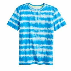 Boys 8-20 Sonoma Goods For Life® Supersoft Tie Dye Tee In Regular & Husky Wavy Tie Dye Blue -Sonoma Goods For Life shop unnamed file 14631